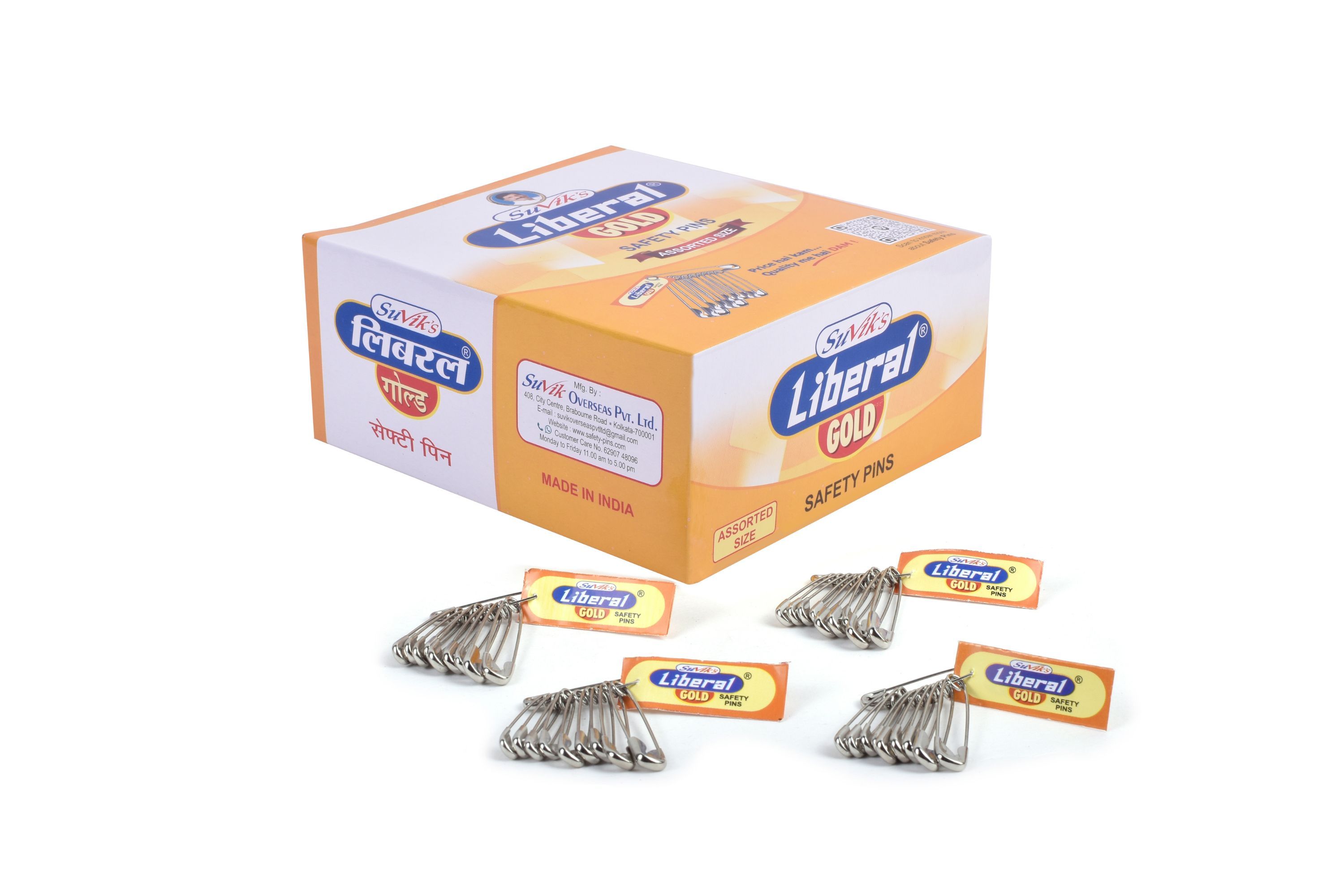 LIBERAL Safety Pins size=assorted (1)