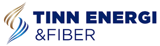 Tinn Energi og Fiber logo