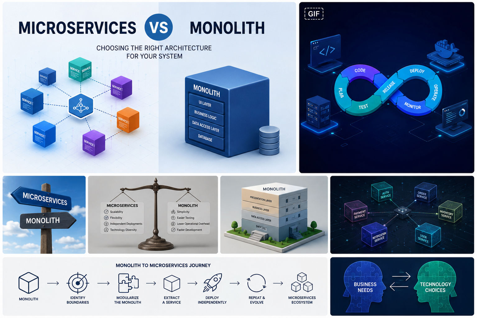 Microservices vs Monolith: Choosing the Right Architecture for Your System
