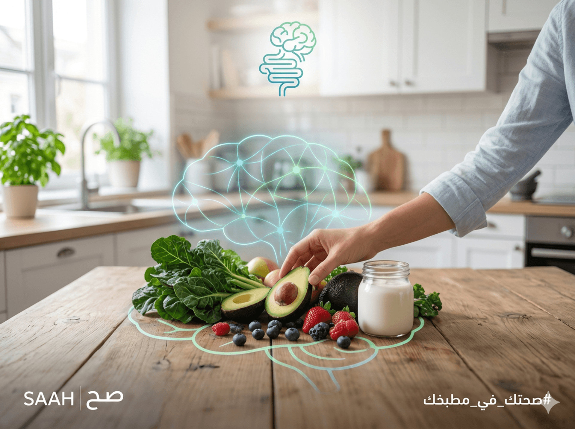 ارتباط الأمعاء بالدماغ: كيف يؤثر طعامك على صحتك النفسية