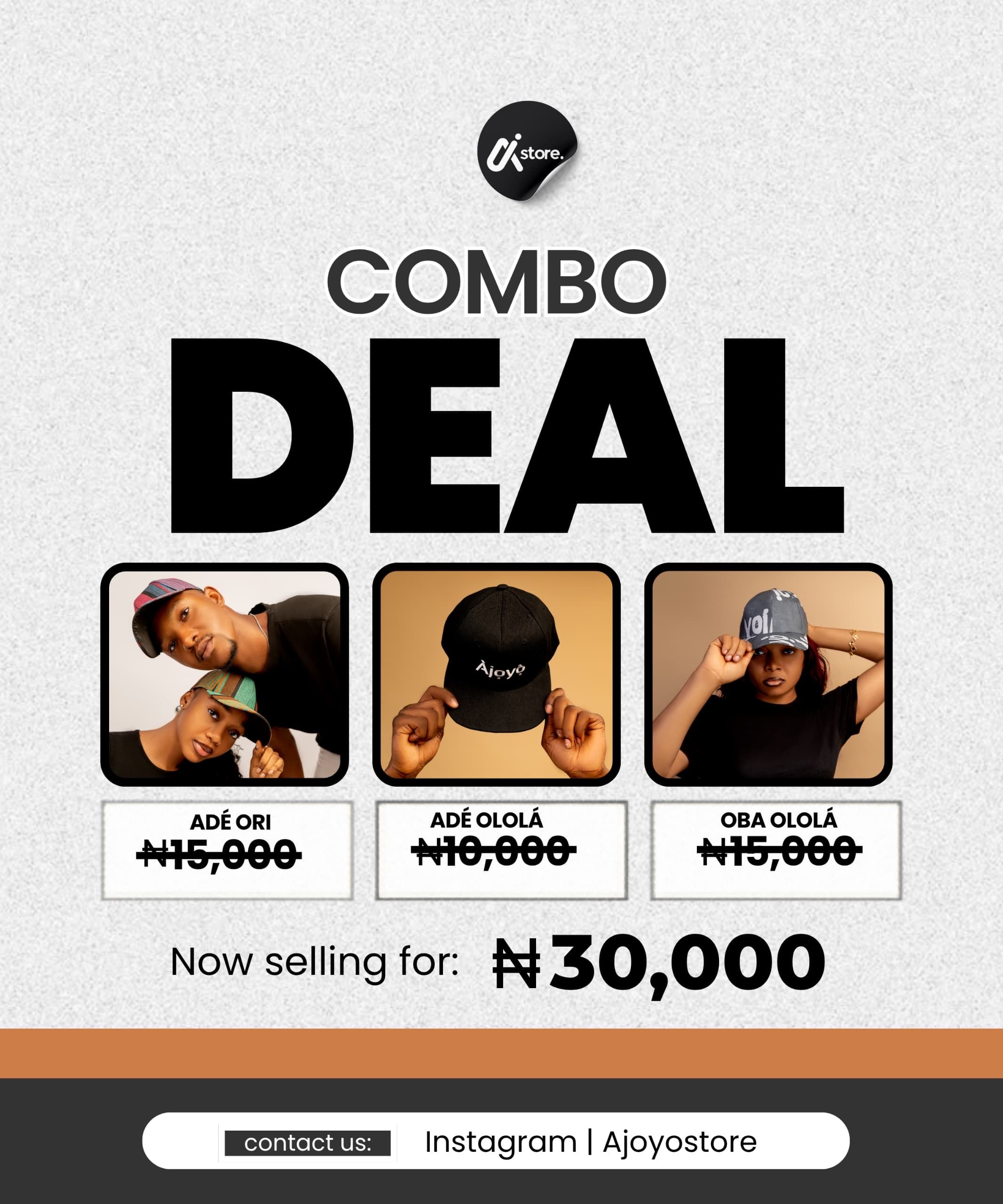 Ajoyo Adire combo styling