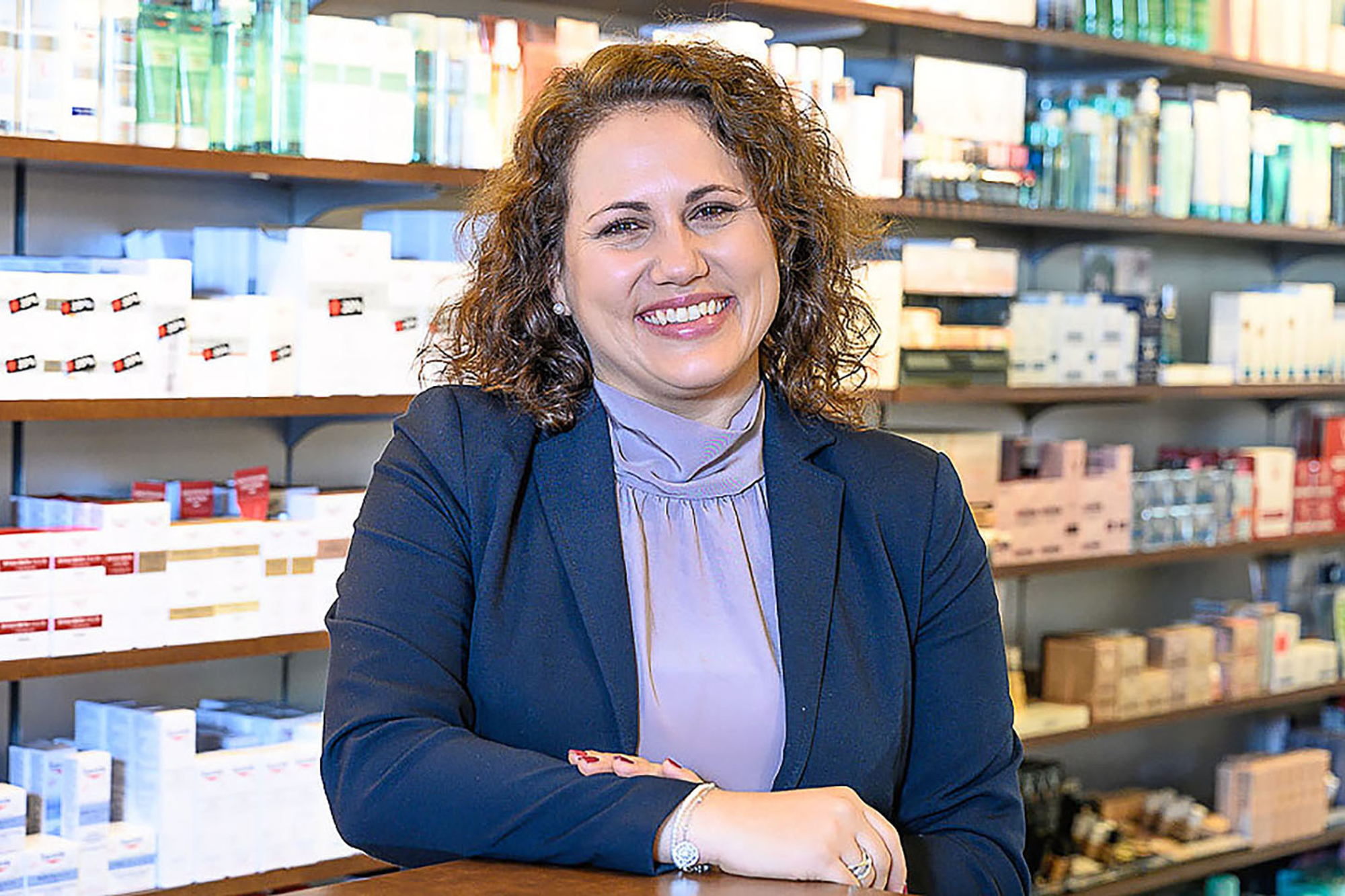 Daniela Hartmann lächelt in die Kamera