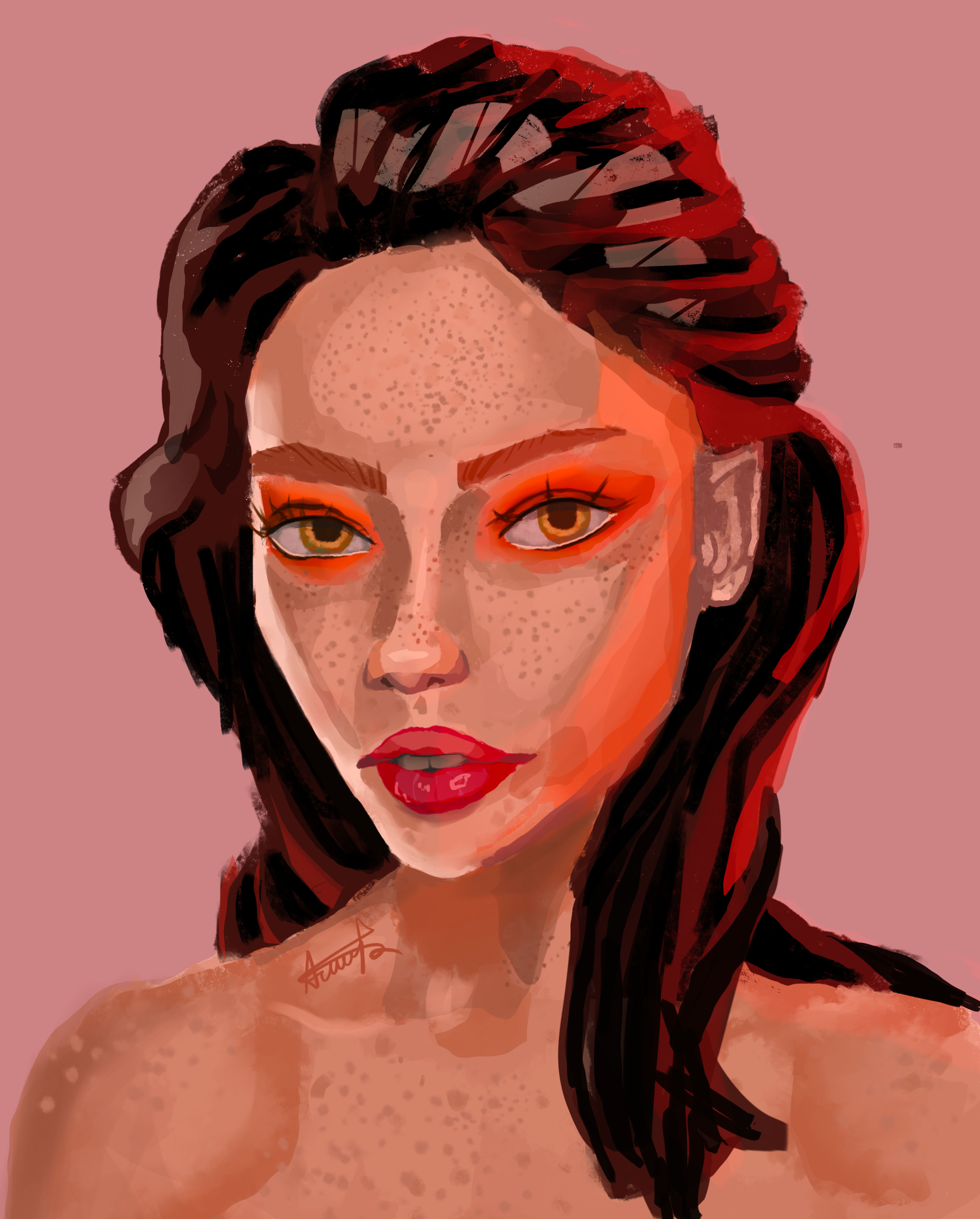 self portrait from 2020