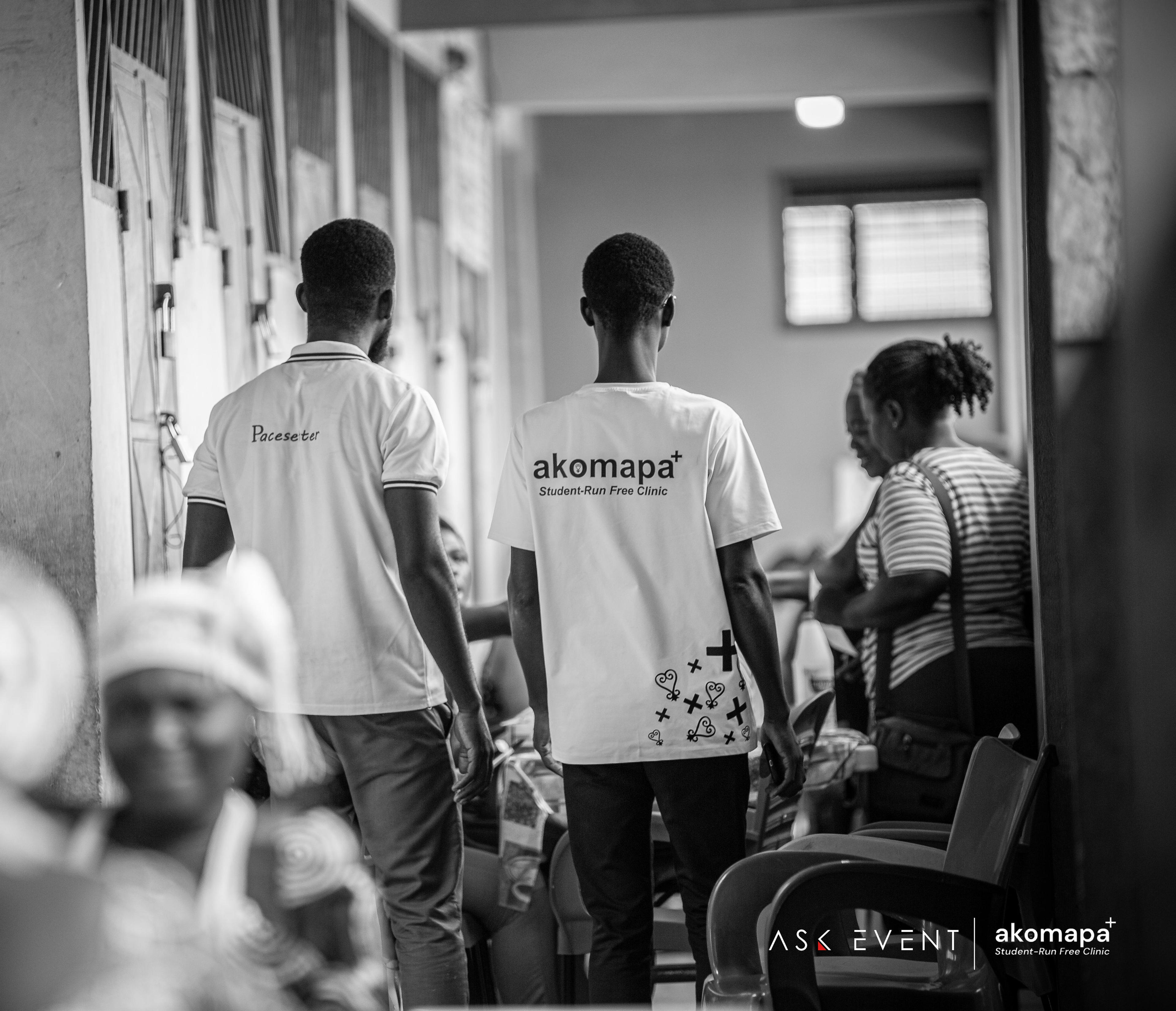 Student teams with barbers and community partners at screening event