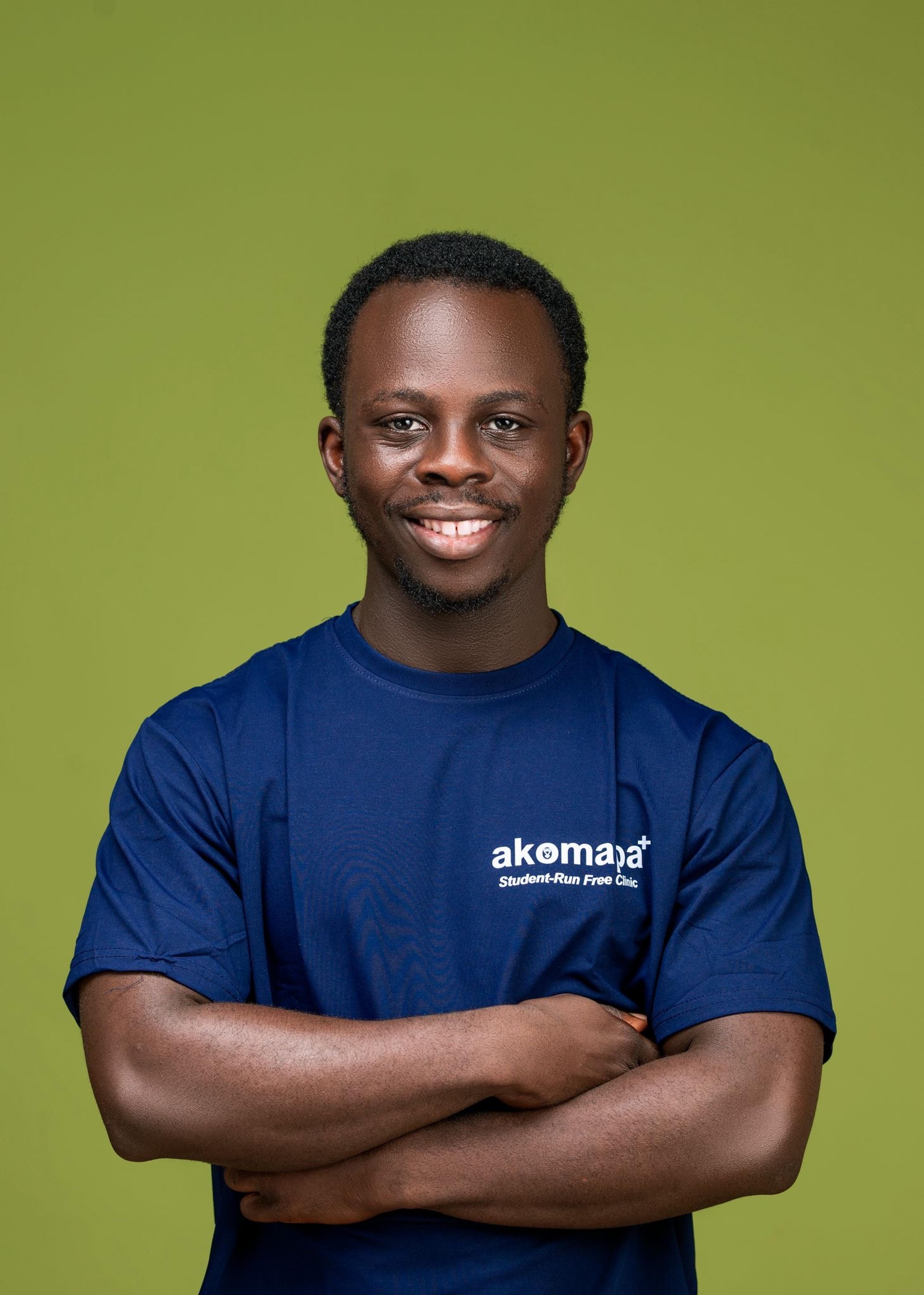 Portrait of David Ofosu, Co-Director at Akomapa–UCC Community Health Hub