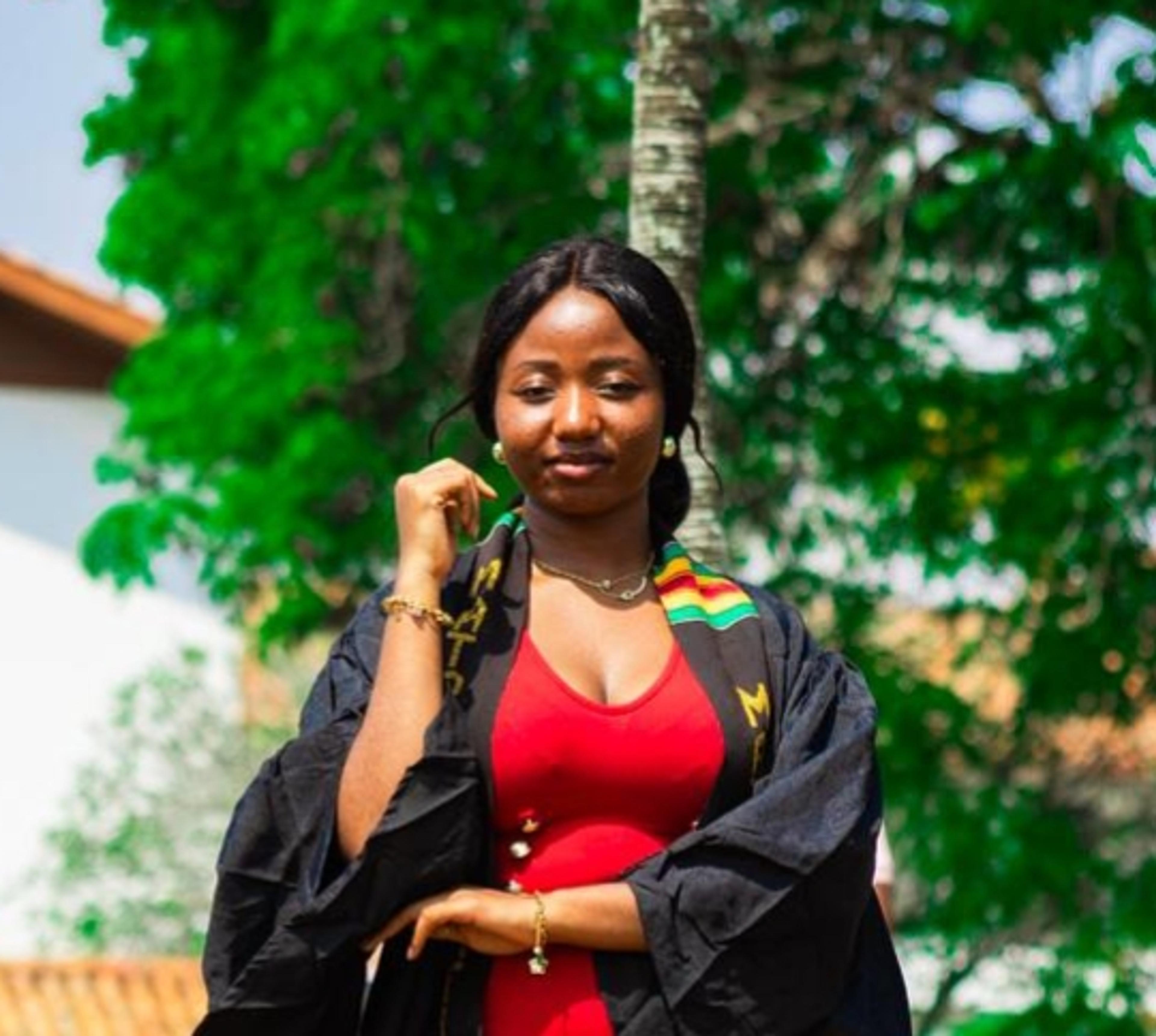 Portrait of Georgina Garbrah, Community Liaison Officer at Akomapa–UG Community Health Hub
