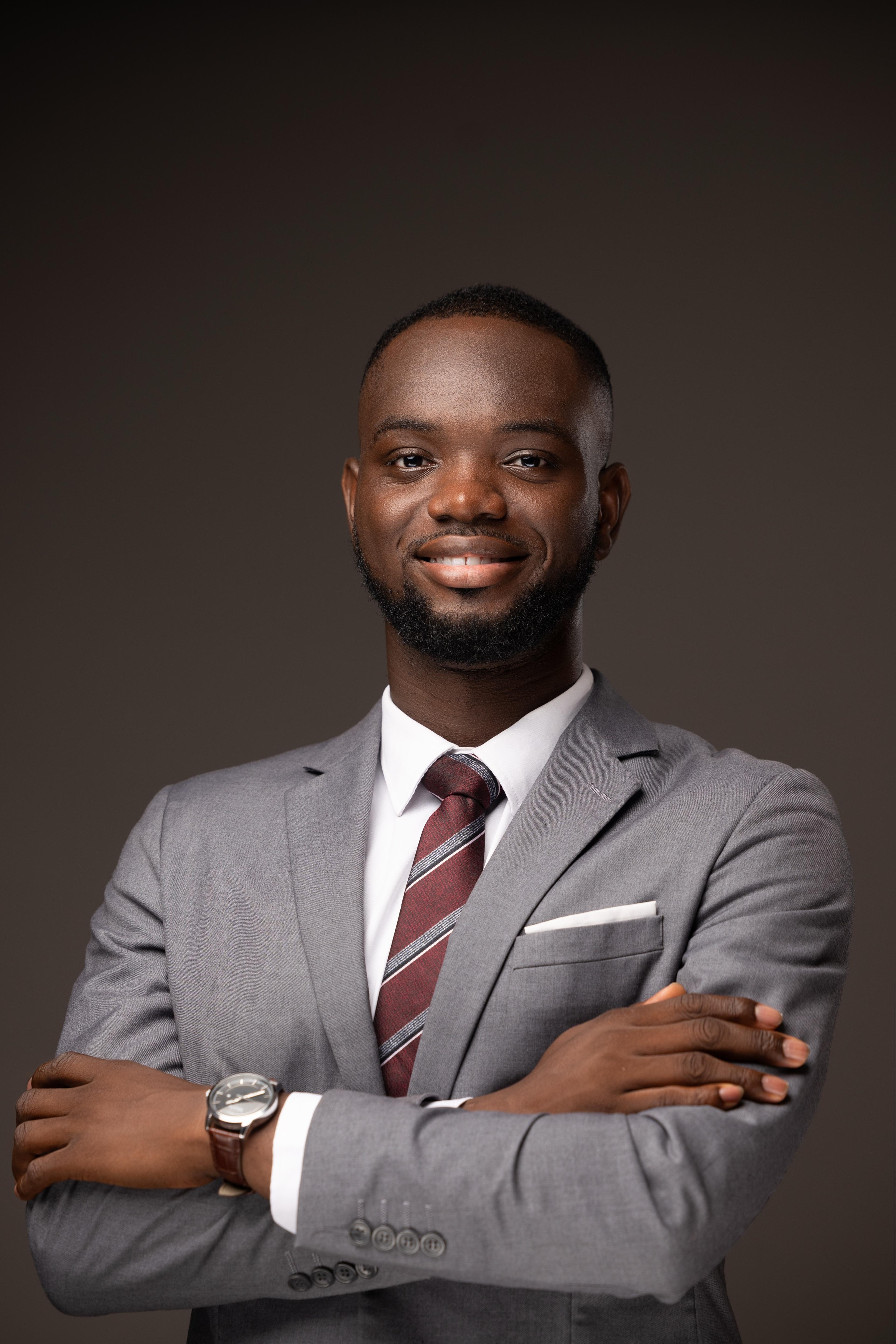 Portrait of Maxwell Abiam Danso, Volunteer Recruitment Lead at Akomapa–UG Community Health Hub