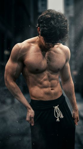 Cinematic Movie Poster with Dramatic Lighting
