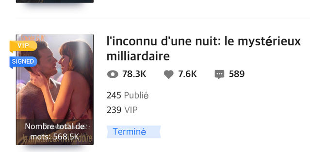 L’inconnu d’une nuit: le mystérieux milliardaire Chapitre 1