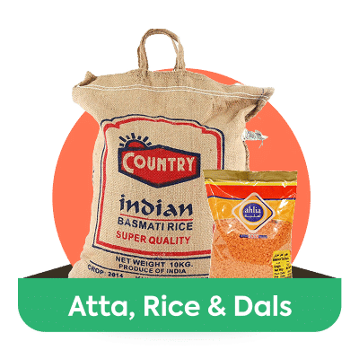 Atta , Rice & Dals