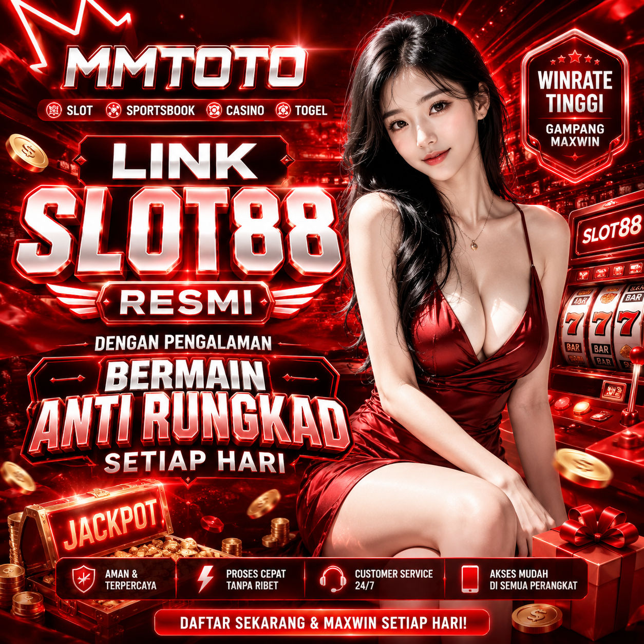 MMTOTO | Link Slot88 Resmi Dengan Pengalaman Bermain Anti Rungkad Setiap Hari