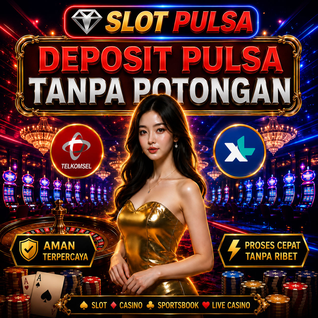 Slot Pulsa: Situs Resmi Slot Online Deposit 10000 Via Pulsa Tanpa Potongan Hari Ini