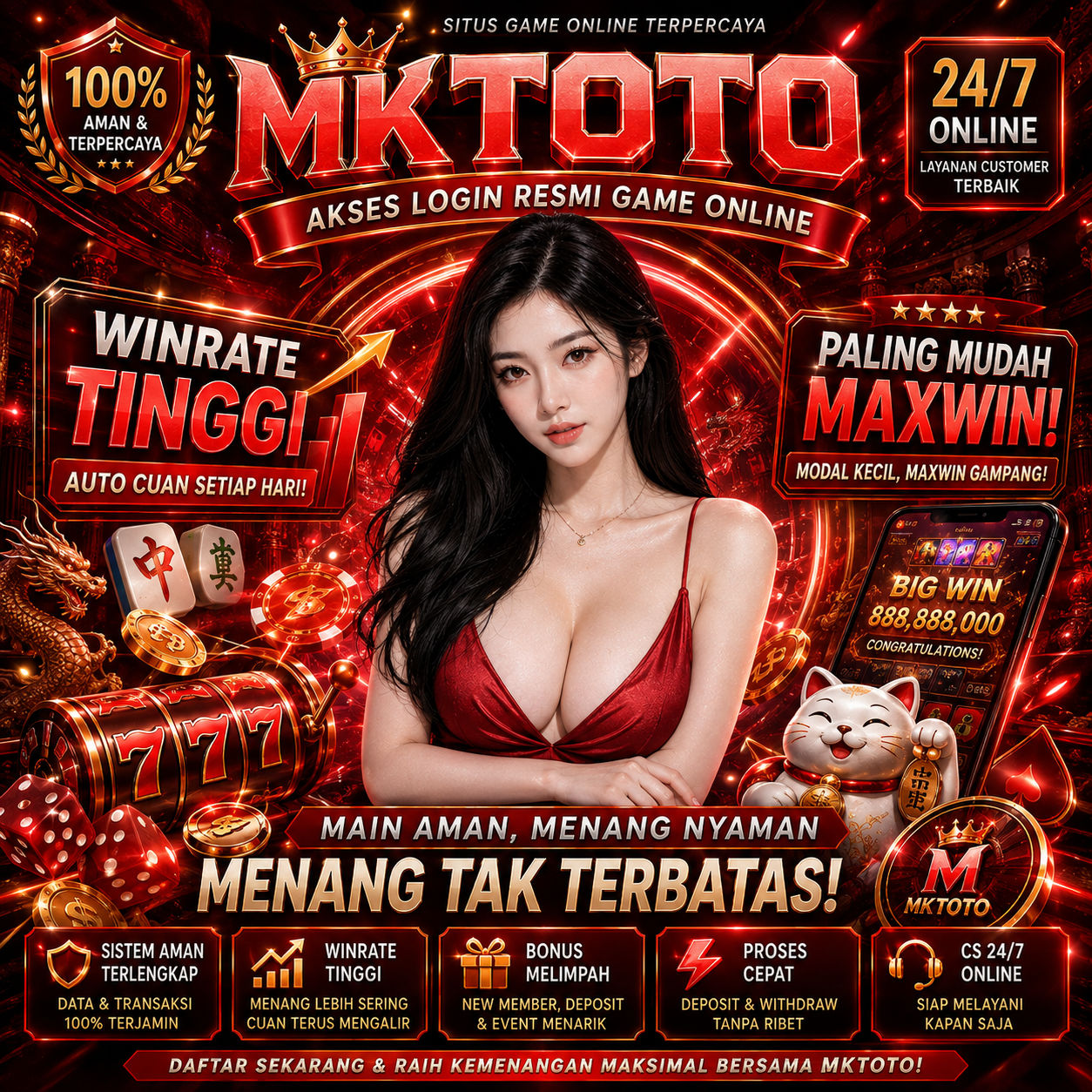MKTOTO | Akses Login Resmi Game Online Dengan Winrate Tinggi & Paling Mudah Maxwin