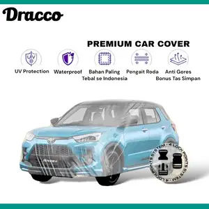 sarung mobil toyota raize transparan tebal waterproof premium car cover aksesoris raize