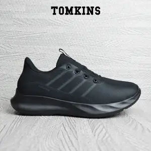 TOMKINS Harley  - Hitam Sepatu Sekolah Remaja Pria
