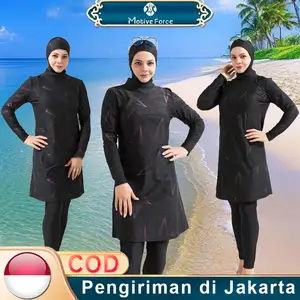 Baju Renang Muslim Dewasa Big Size Batwing Rajut Oversize Blouse