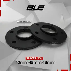 BLZ SPACER NOK TEBAL 10MM 15MM 18 MM PCD 5X114.3 CB 60.1 UNTUK INNOVA KIJANG INNOVA INNOVA REBORN INNOVA ZENIX ALPHARD COROLLA X E150 CAMRY GEN II-III-IV-V-VI-VII-VIII HARRIER HILUX 2 WD ALTIS BZ4X GRAND MAX LUXIO LEXUS RX LEXUS ES