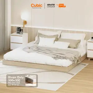 Cubic Dipan Kasur 200 X 200 / Ranjang Tempat Tidur / LUNA BD 201