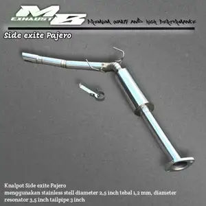 TERMURAH Knalpot side exite pajero dakar all new pajero pajero exced