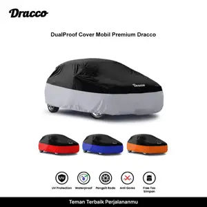 Cover Mobil Honda Jazz DualProof Waterproof Tebal Premium -UV Protection Anti Gores Debu +tas
