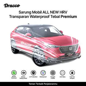 sarung mobil honda All New HRV waterproof transparan tebal awet cover HR-V bonus tas simpan