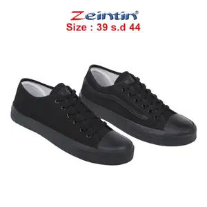 Zeintin - Sepatu Sekolah Black Sepatu Sneakers Boot Hitam Zeintin JN