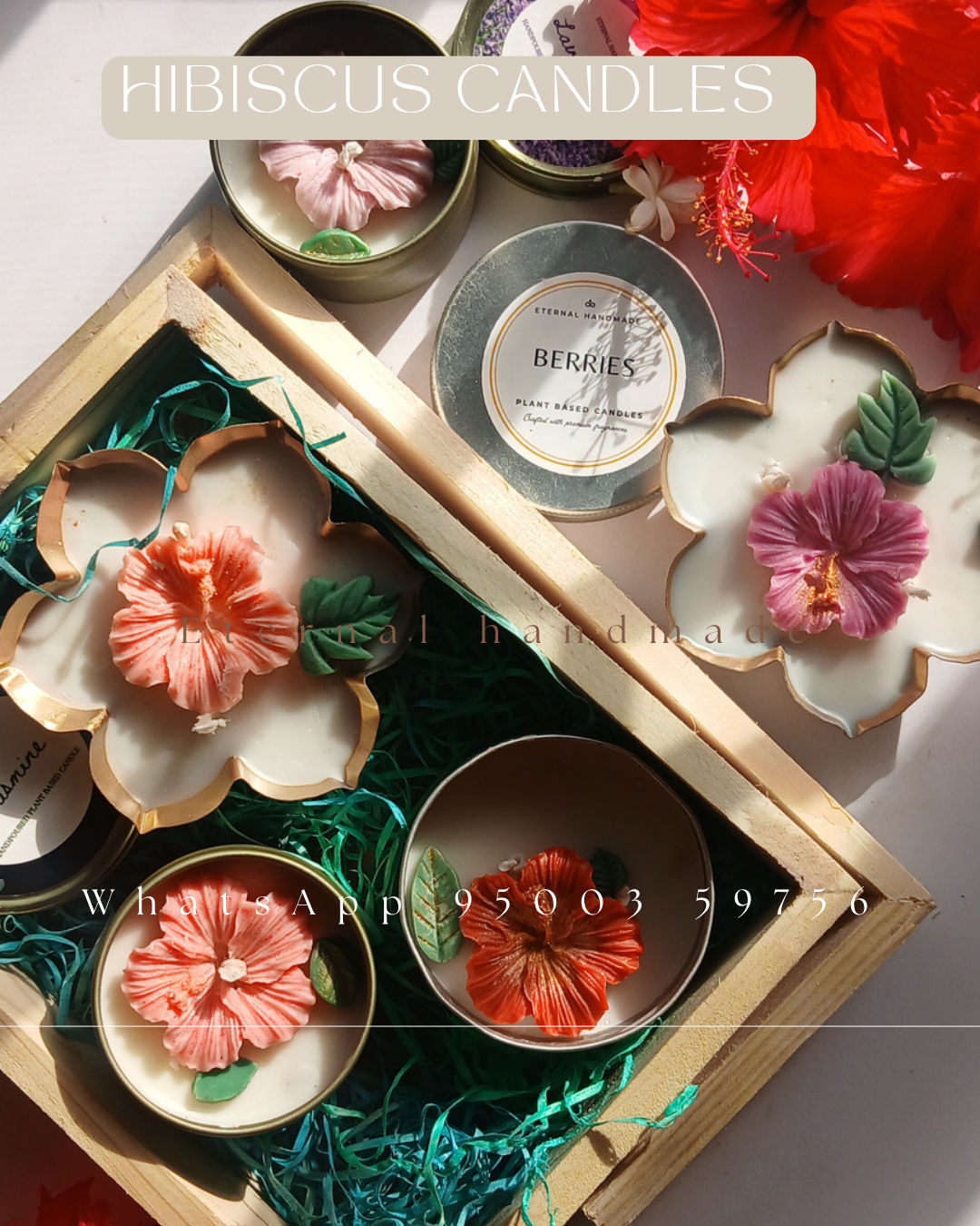 Hibiscus Candles