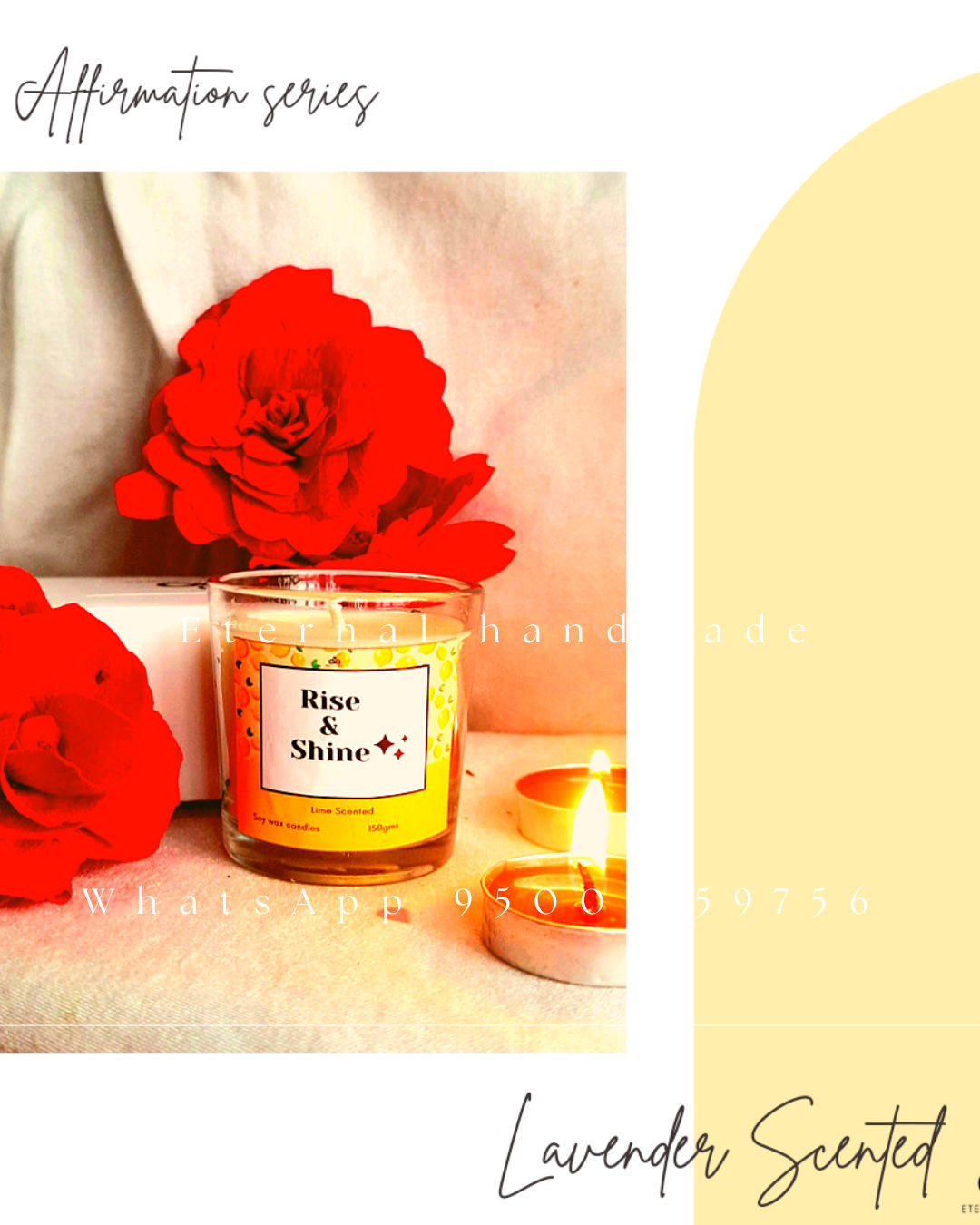 Affirmation candles