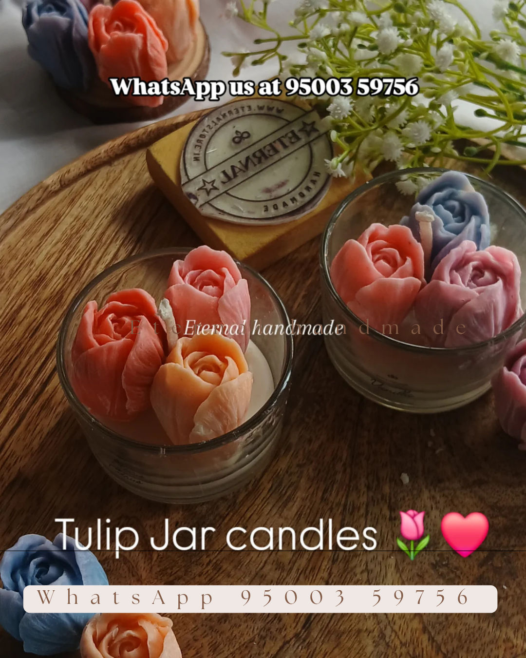 Tulip Jar Candles