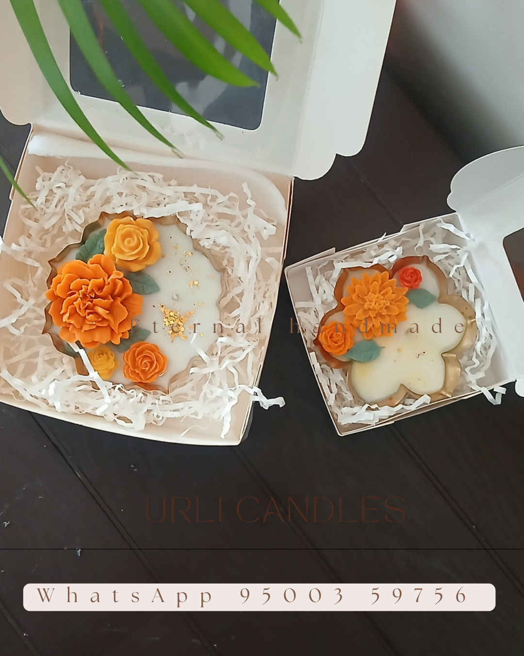 Floral urli candles
