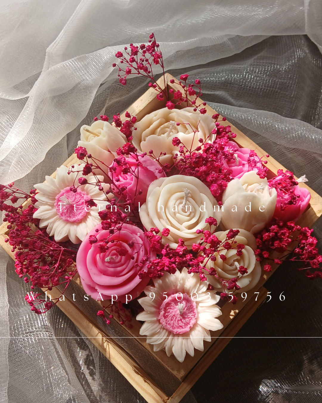 Flower Bouquet Candle