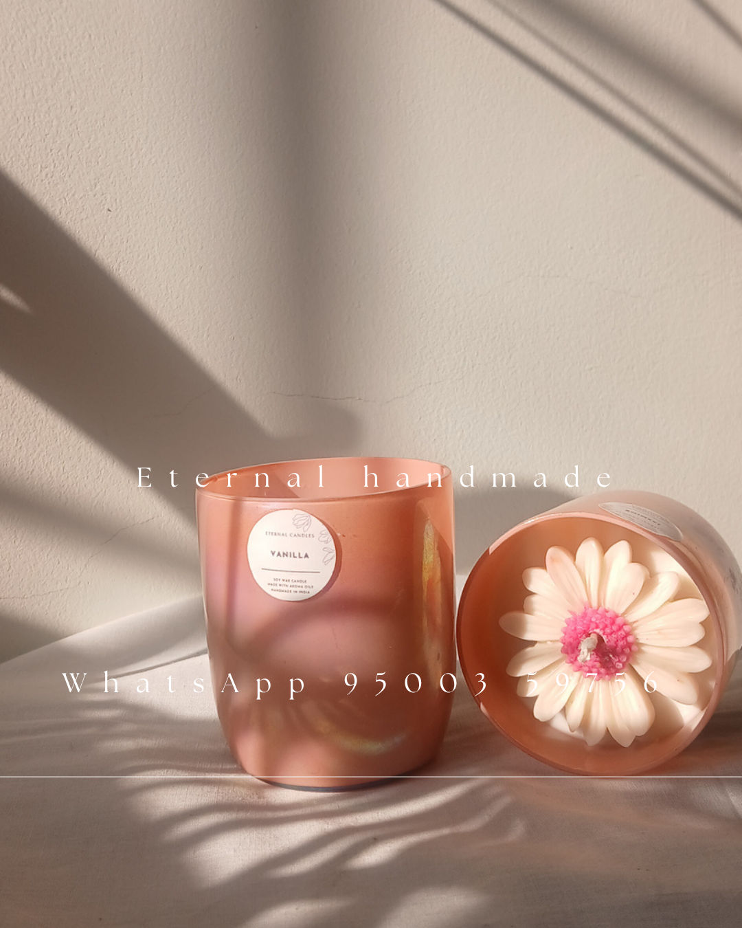 Daisy Holographic Jar Candle