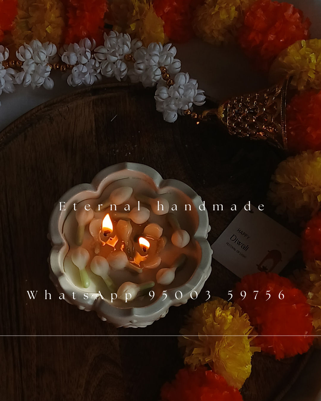 Jasmine Urli Candle