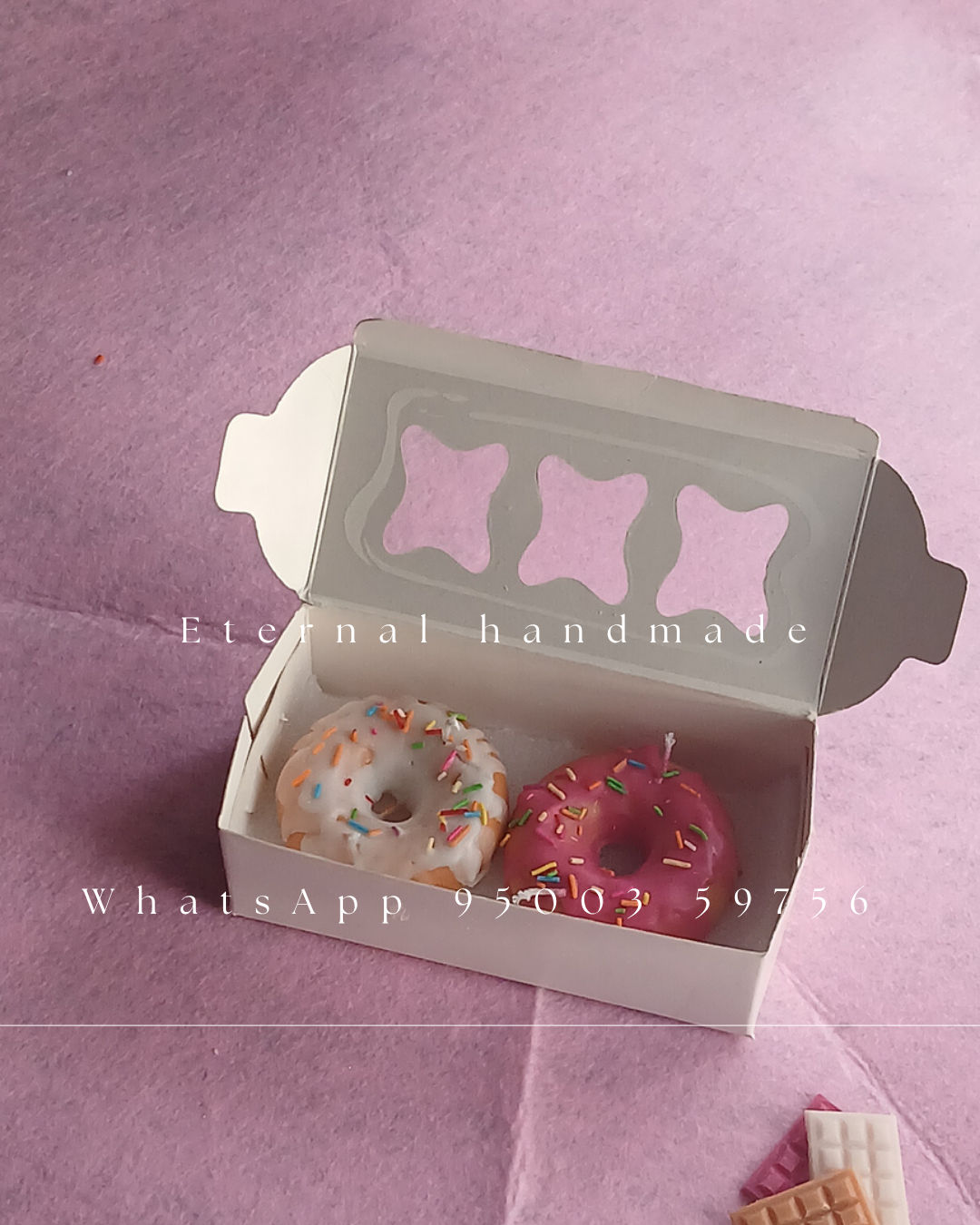 Donut candles