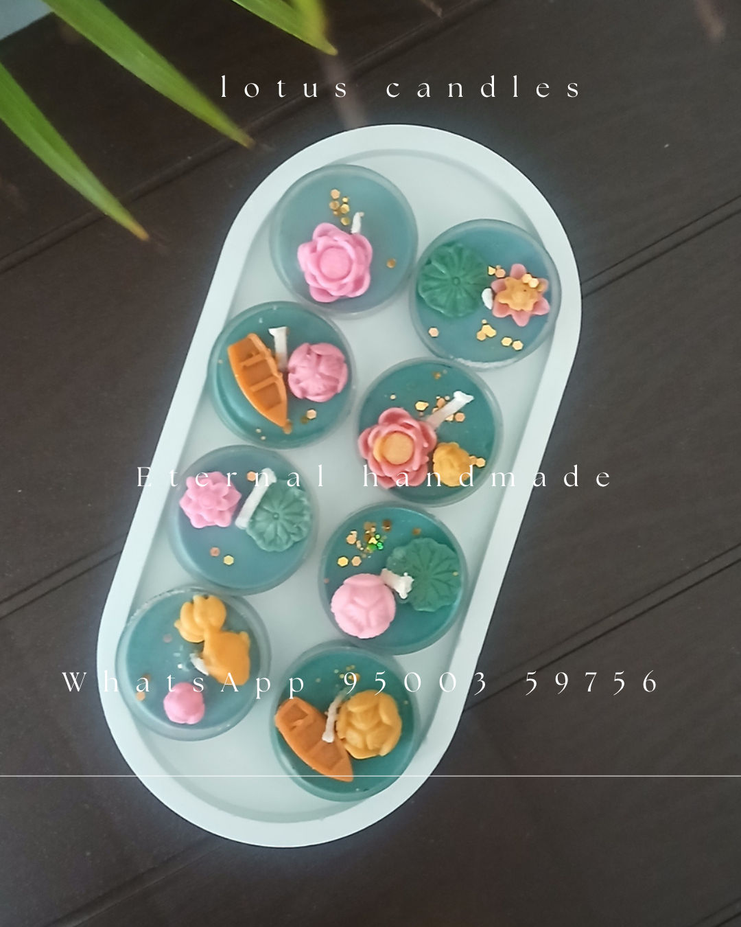 Lotus tealights Candles