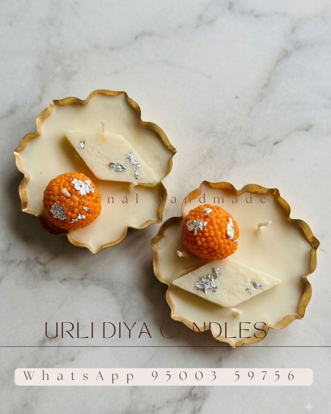 Urli mithai candles