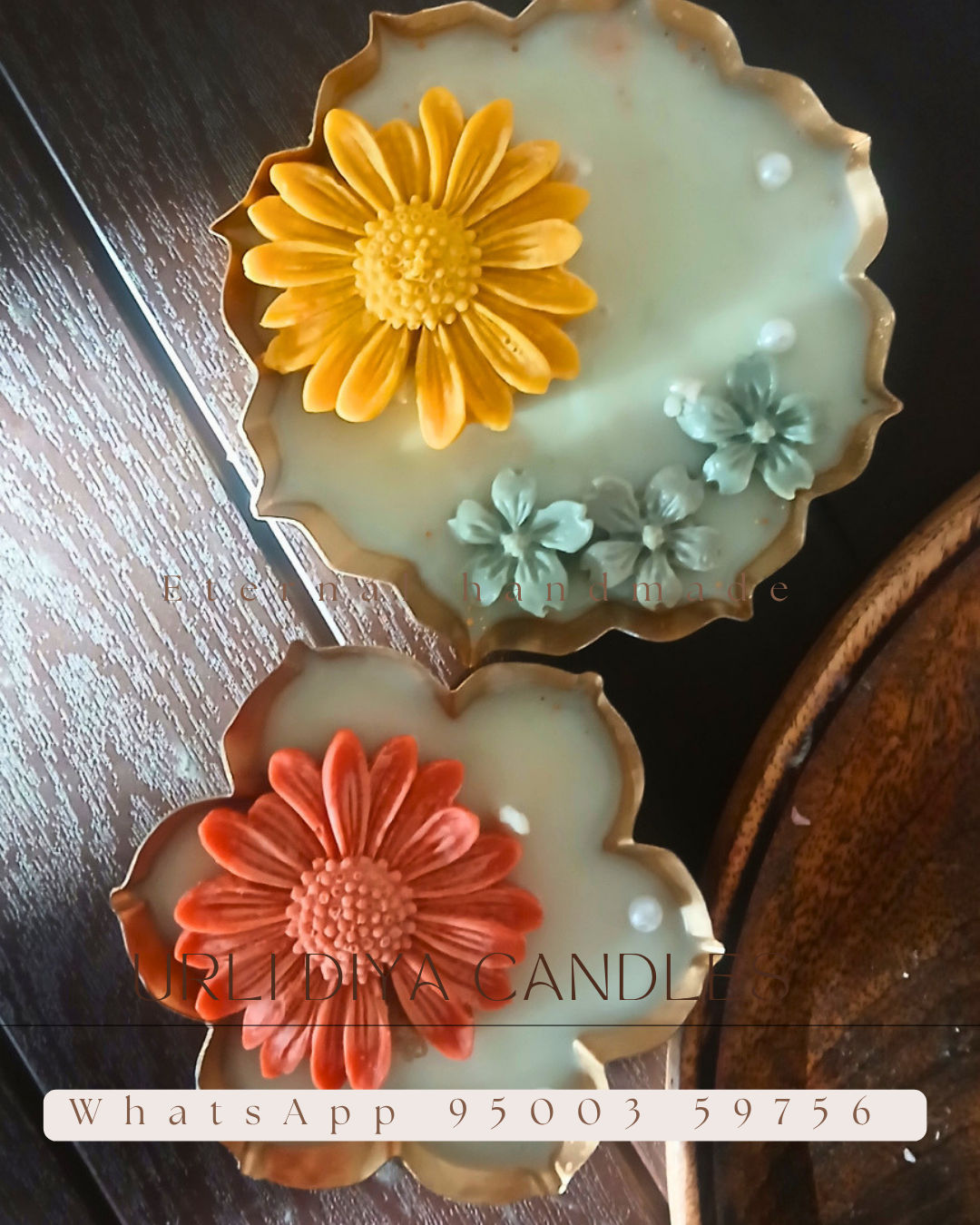 Daisy urli Candle