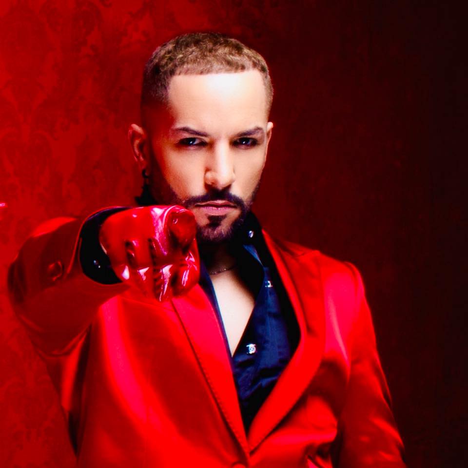 Michael Silas performing at A La Ritz Brunch DRAG Extravaganza