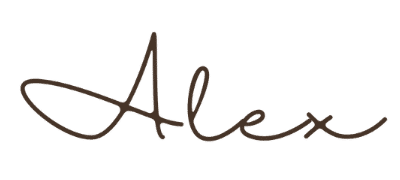 Unterschrift Alex
