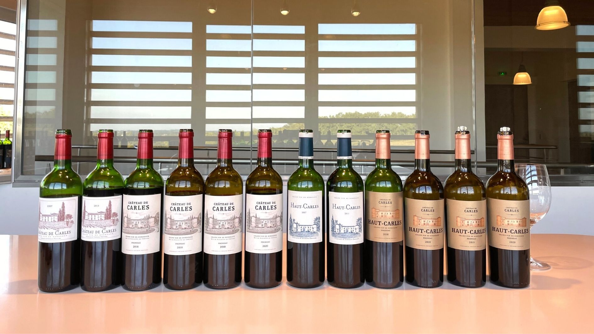 Château de Carles Vertical Tasting - Alexandre MA