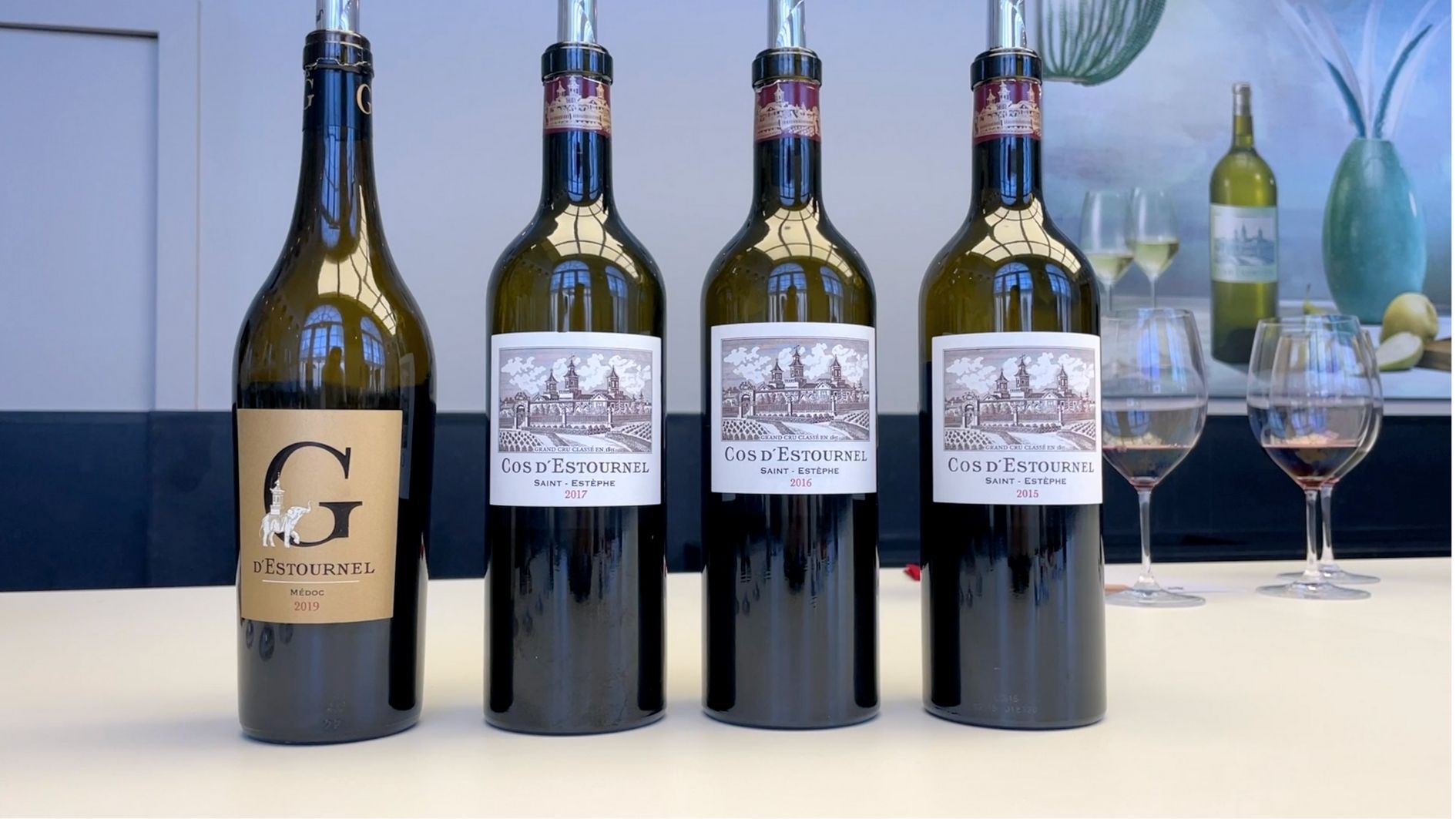 Château Cos d’Estournel Vertical Tasting - Alexandre MA