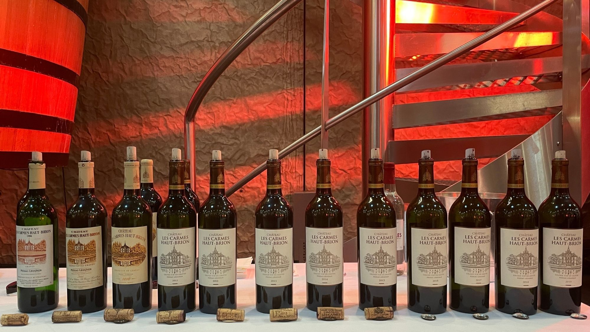 Château Les Carmes Haut-Brion Vertical Tasting(1990-2019) - Alexandre MA