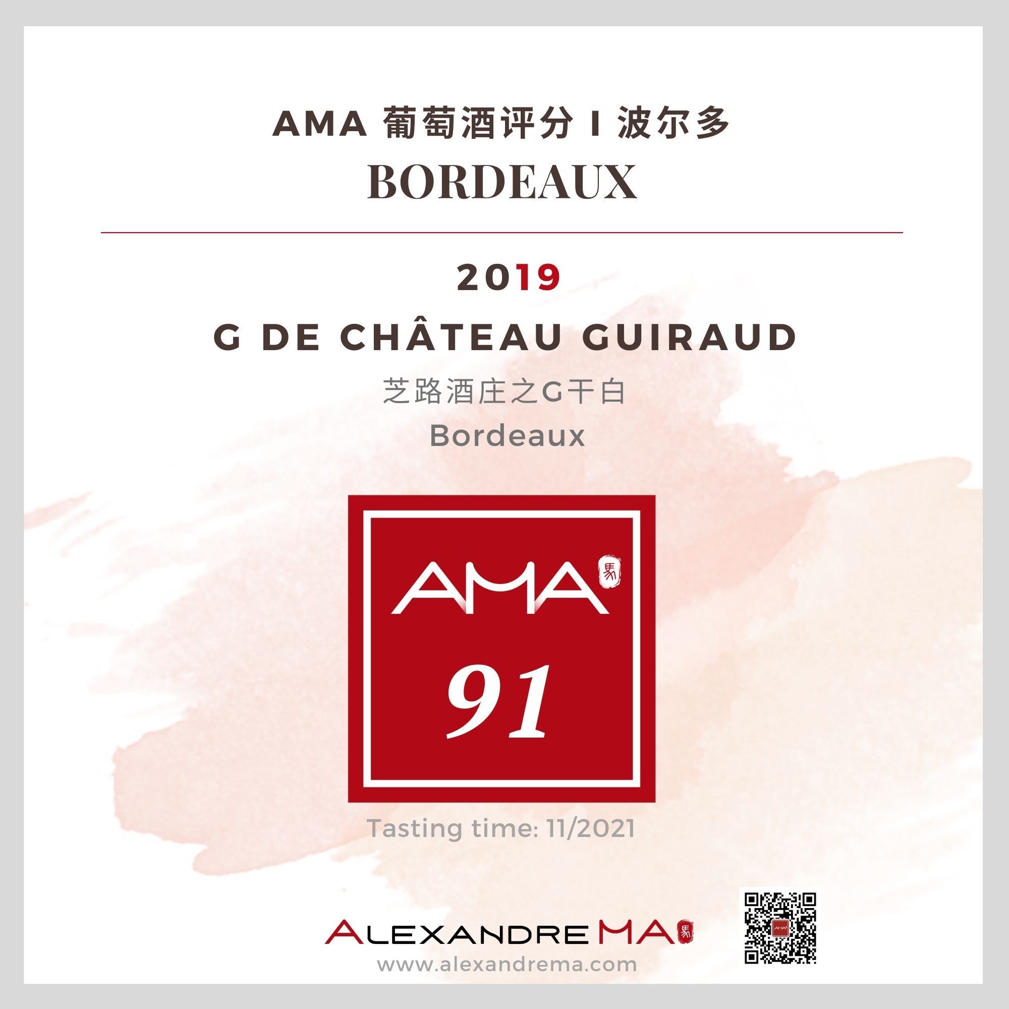 G de Château Guiraud-White-2019 - Alexandre MA