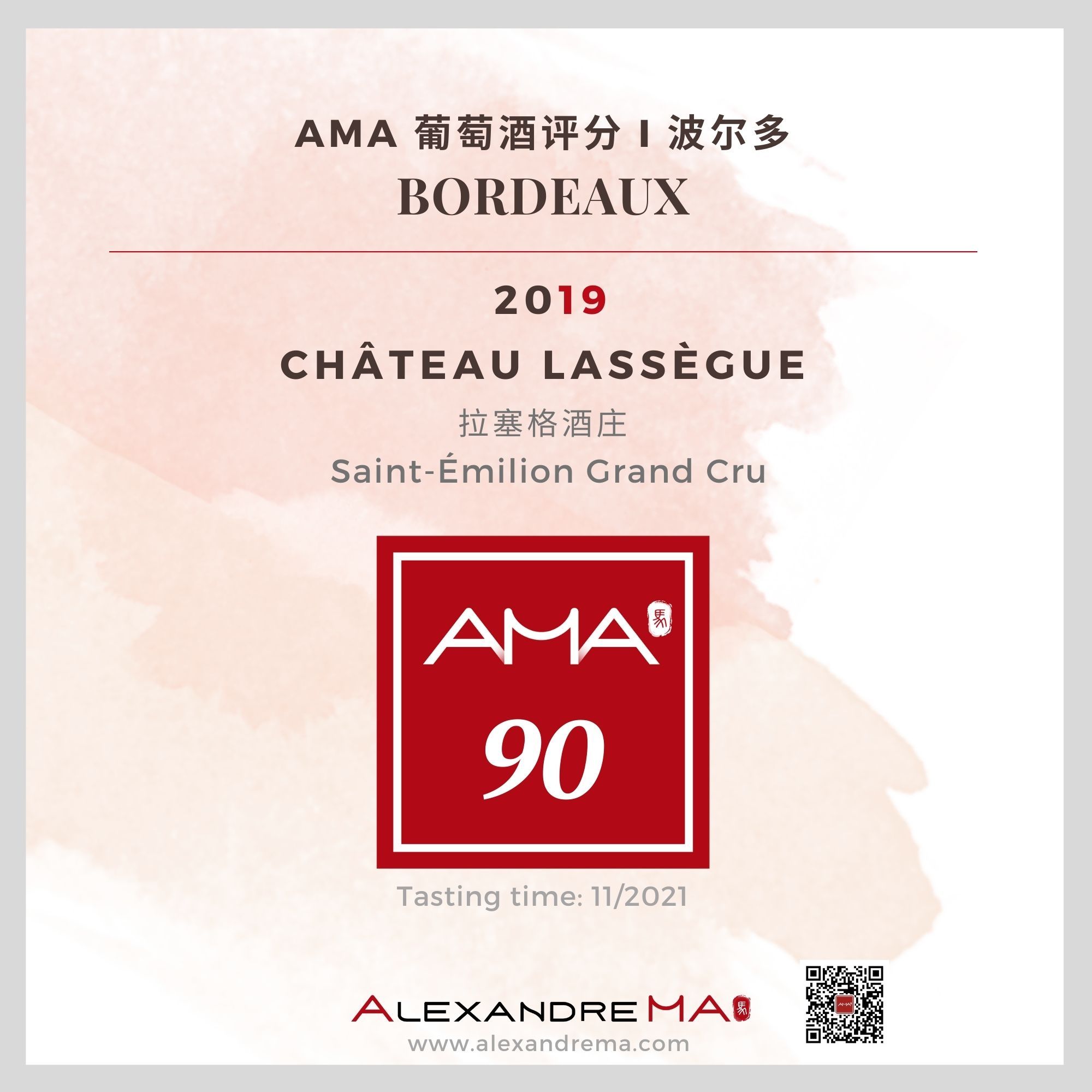 Château Lassègue 2019 拉塞格酒庄 - Alexandre Ma