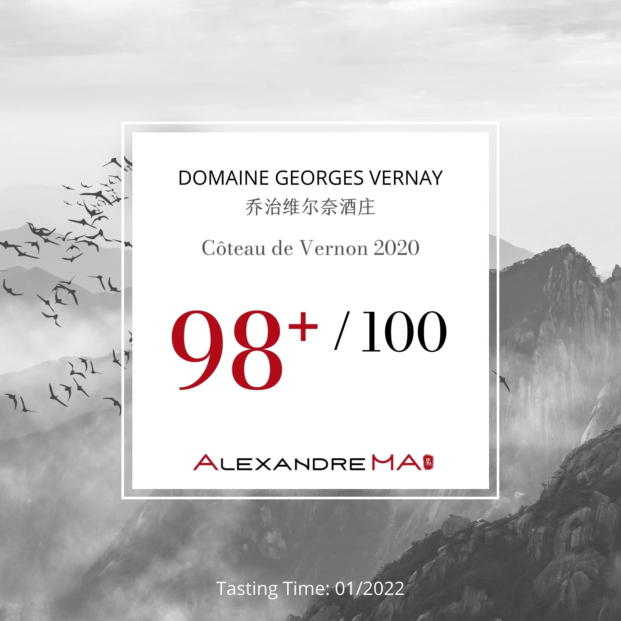 Domaine Georges Vernay-Côteau de Vernon 2020 - Alexandre MA