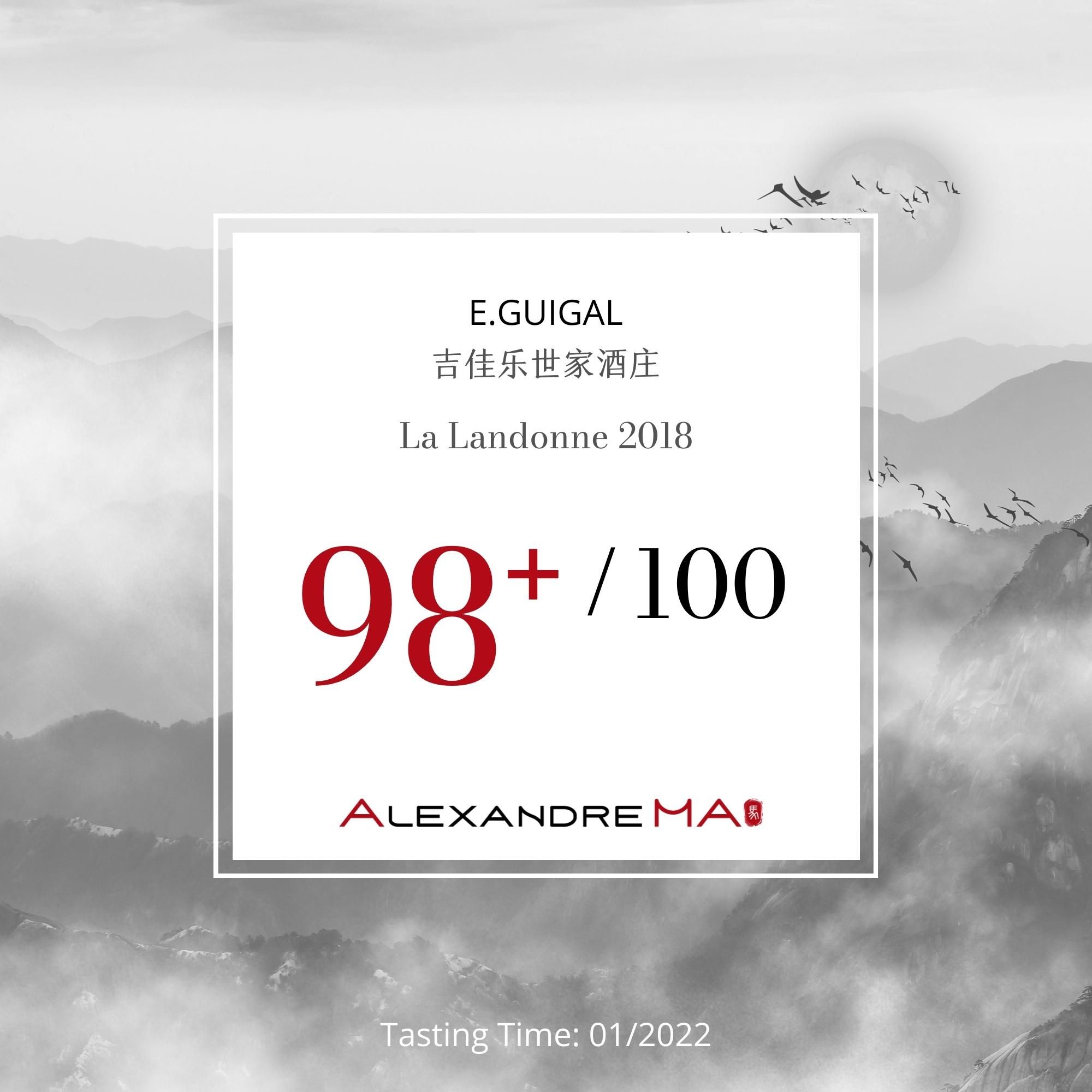 E.Guigal-La Landonne 2018 - Alexandre MA