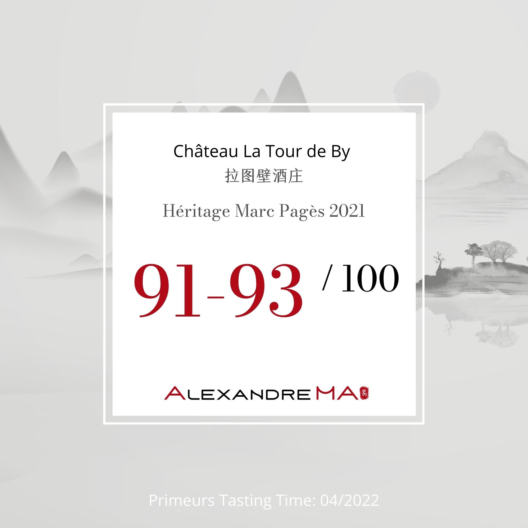Château La Tour de By 2021 - Alexandre MA