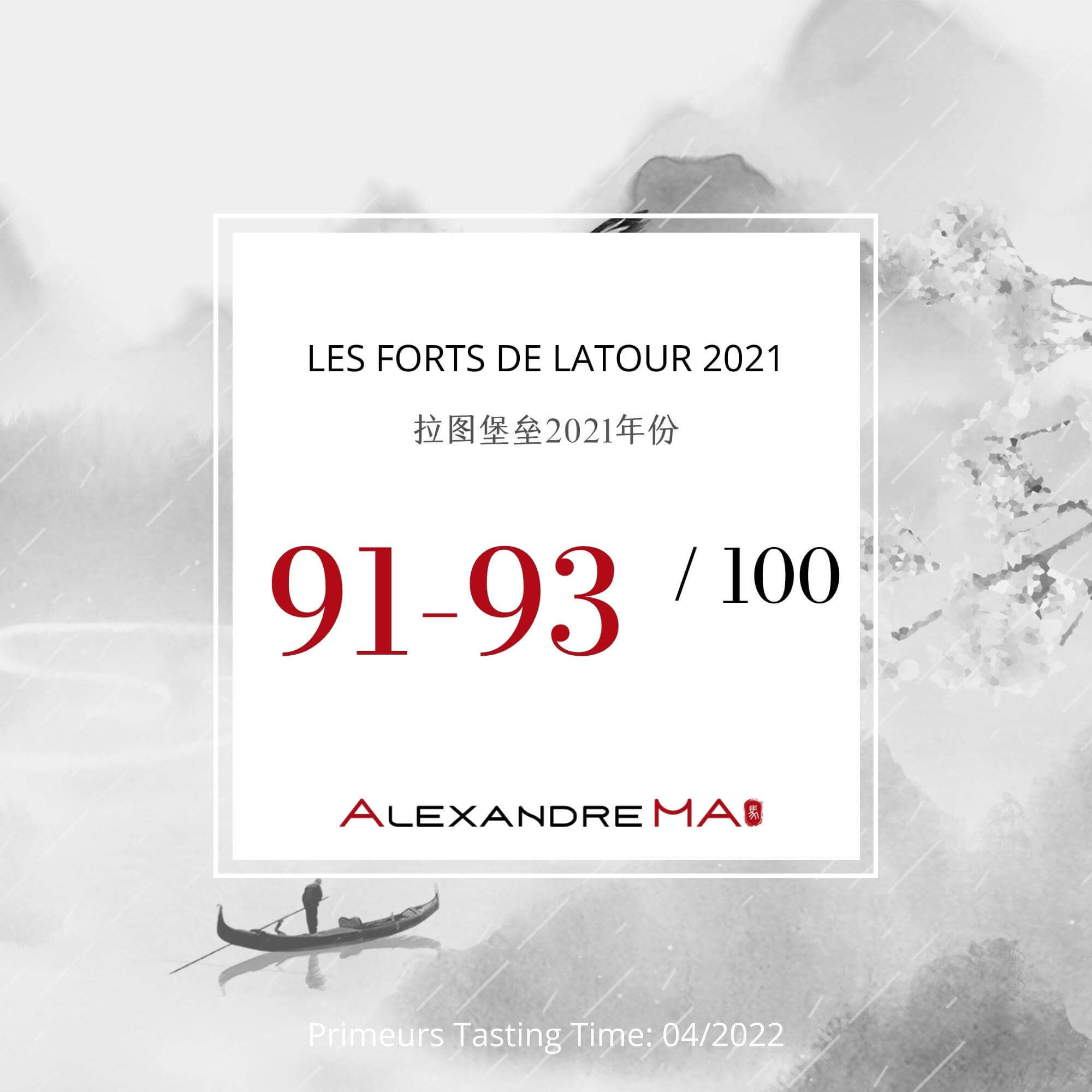 Les Forts de Latour 2021 拉图堡垒 - Alexandre Ma