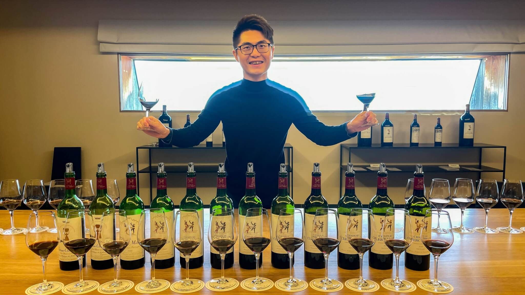 Château Clerc Milon Vertical Tasting(1976-2019) - Alexandre MA