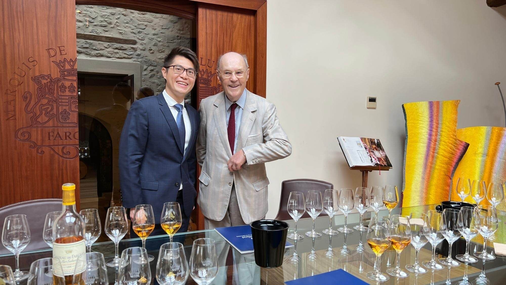 AMA Vertical Tasting-Château de Fargues (1998-2010)法歌酒庄垂直品鉴 - Alexandre Ma